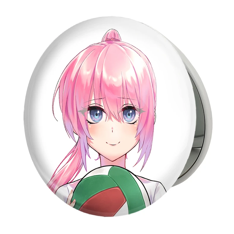 آینه جیبی خندالو طرح شیکیموری سان انیمه شیکیموری مدل تاشو کد 15916 