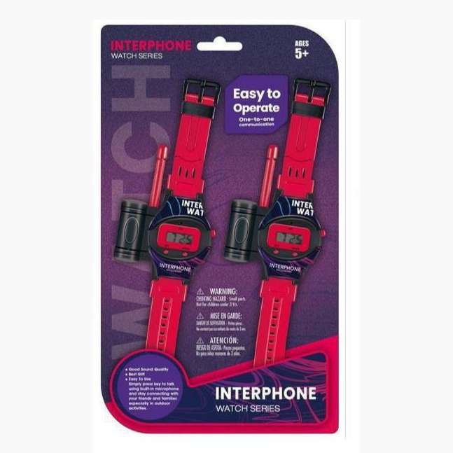 واکی تاکی اسباب بازی مدل INTERPHONE طرح مچ بند