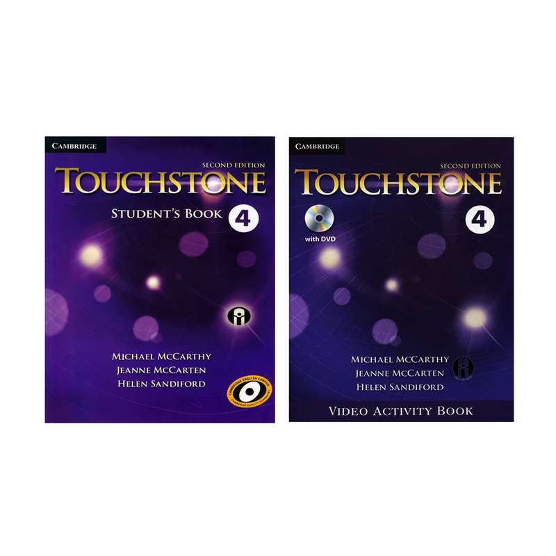 کتاب Touchstone 4 Second Edition اثر جمعی از نویسندگان انتشارات الوندپویان دو جلدی