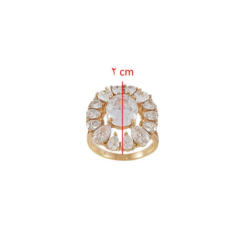 انگشتر زنانه ژوپینگ مدل 1538