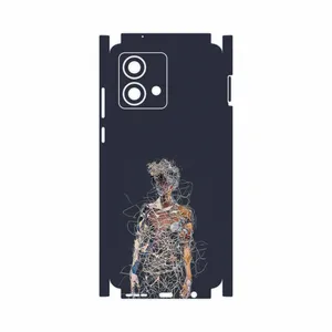 MAHOOT Strings Digital Art 1-FullSkin Cover Sticker for Motorola Moto G84