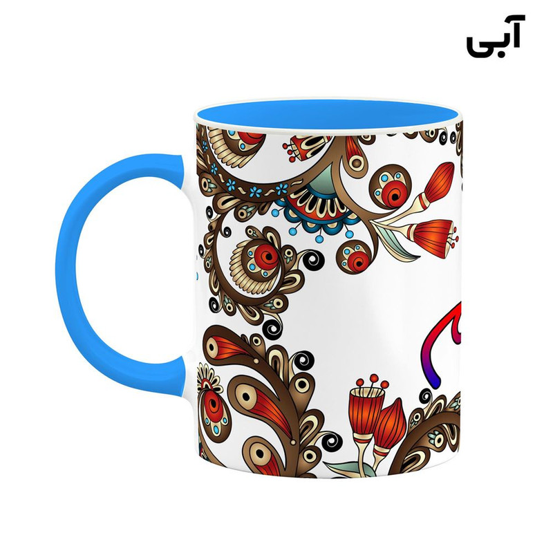 ماگ کاکتی مدل اسم گلرام طرح سنتی گل و بته کد mgh46777 ماگ کاکتی مدل اسم گلرام طرح سنتی گل و بته کد mgh46777