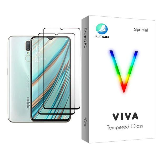 محافظ صفحه نمایش جانبو مدل Viva Glass MIX002 مناسب برای گوشی موبایل اوپو A9x بسته دو عددی