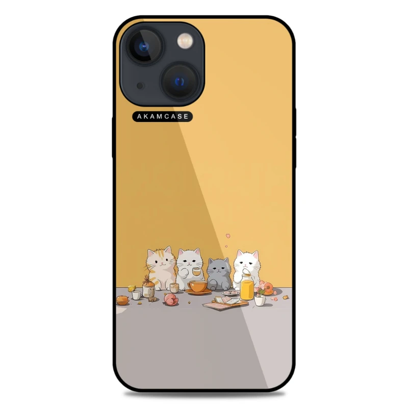 کاور آکام مدل AMC-WA13M-CATS-31 مناسب برای گوشی موبایل اپل iPhone 13 Mini