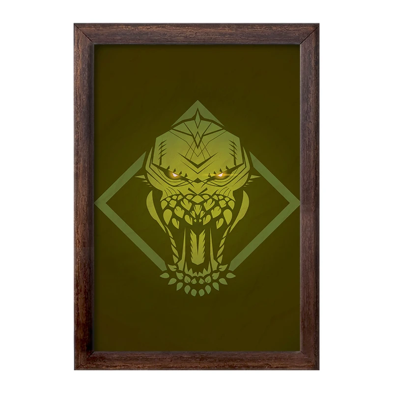 تابلو خندالو طرح بازی شکارچی هیولا (Monster Hunter) کد 33229