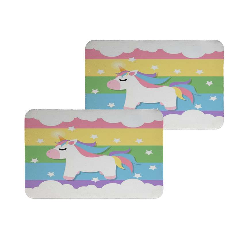 زیربشقابی طرح یونی کورن کد 8266 مجموعه دو عددی