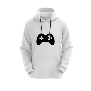 هودی زنانه مدل GAME کد J166 رنگ سفید