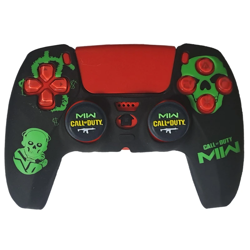 محافظ دسته بازی پلی استیشن 5 مدل Call of duty PS5308 به همراه روکش آنالوگ