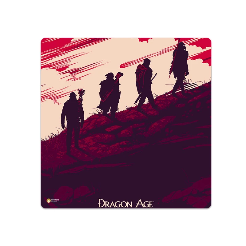ماوس پد هومرو مدل NX116 طرح بازی Dragon Age سایز 40x40 سانتی متر