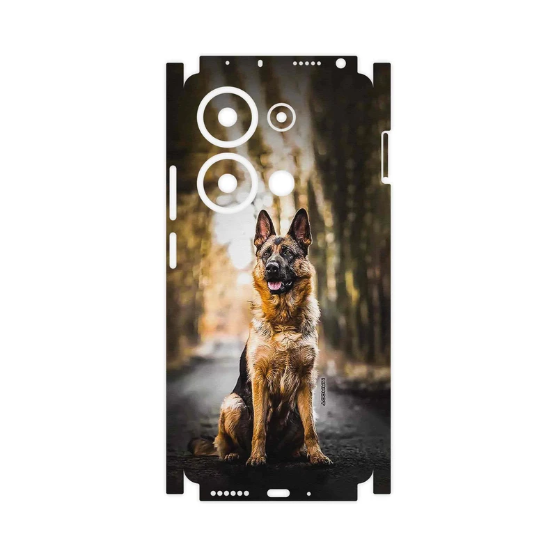 برچسب پوششی ماهوت مدل Dog_1-FullSkin مناسب برای گوشی موبایل شیائومی Redmi Note 13 Pro 4G