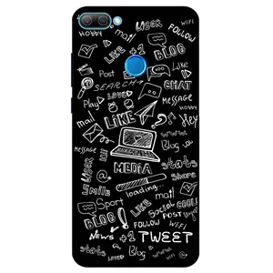 Megafone Social Media 1898 Cover For Honor 9i / 9N