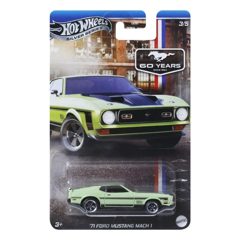 ماشین بازی ماتیل مدل FORD فورد طرح MUSTANG سال 1971 کد 3/5