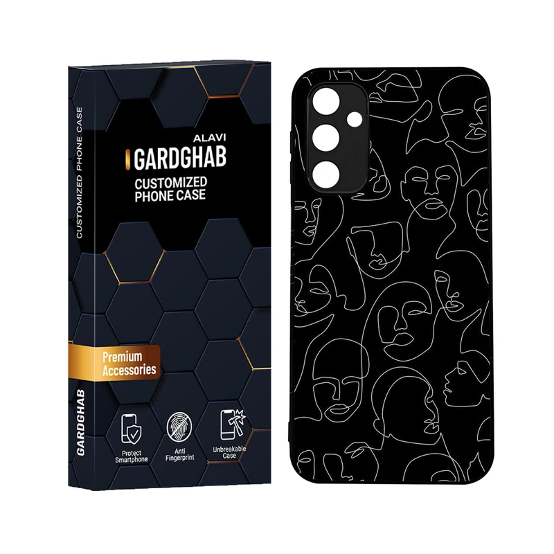 کاور گارد قاب علوی مدل دورژله ای ساده و مینیمال مناسب برای گوشی موبایل سامسونگ Galaxy A24