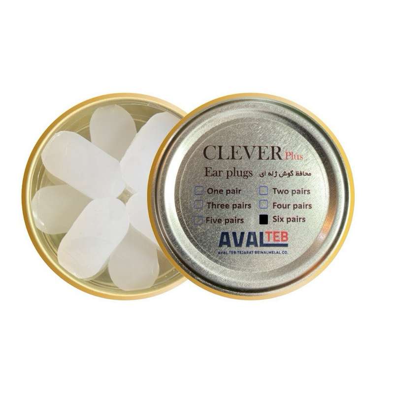 گوشگیر ژله ای کلور پلاس مدل 06 بسته 12 عددی