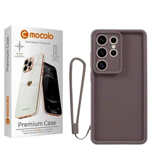 Mocolo Silicone Puffer Strap Cover for Samsung Galaxy S25 Ultra
