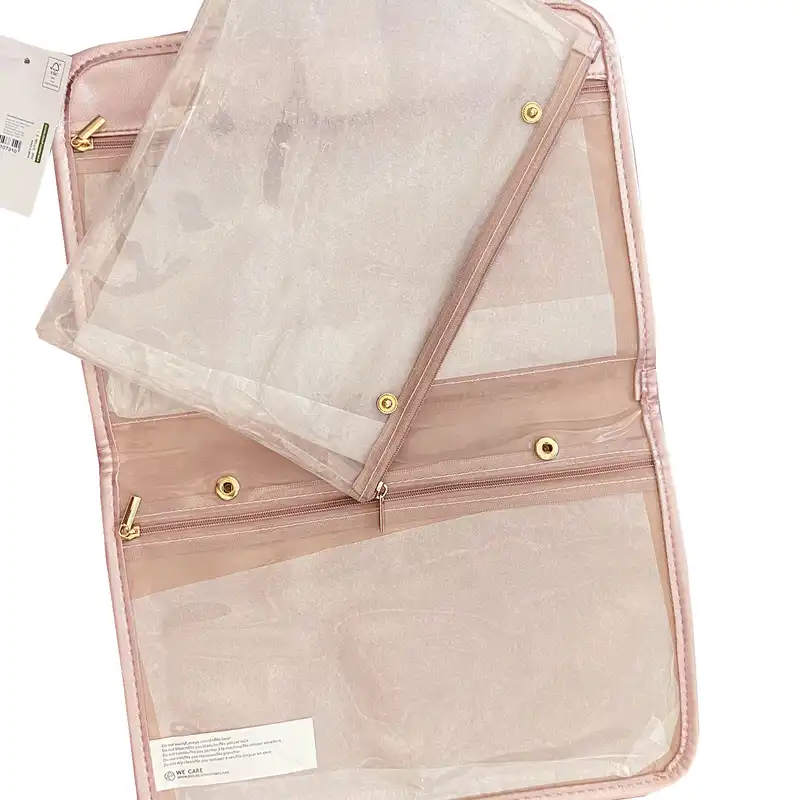 کیف لوازم آرایش زنانه مدل رز شاین