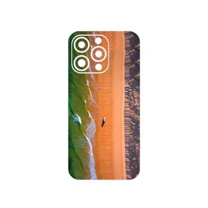 MAHOOT Beach and Green Sea Cover Sticker for Apple iphone 13 Pro