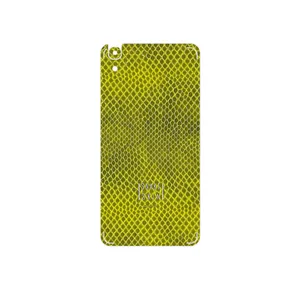 MAHOOT Yellow Snake Skin Cover Sticker for Huawei Y6 2015