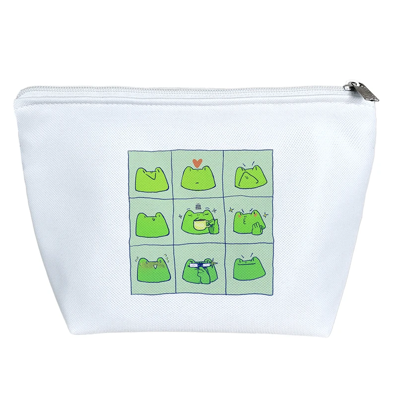 کیف لوازم آرایش دخترانه خندالو مدل قورباغه کد H1002