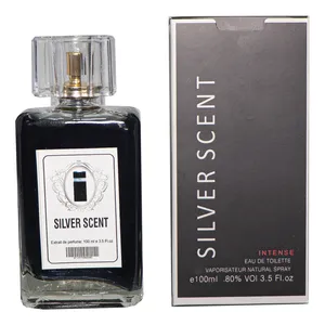 ادو تویلت مردانه اینتنس مدل Silver Scent حجم 100 میلی لیتر