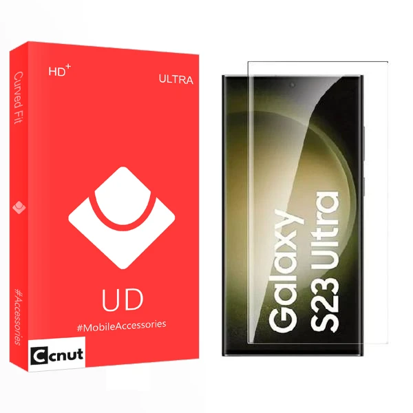 محافظ صفحه نمایش کوکونات مدل HD+ uvمناسب برای گوشی موبایل Galaxy S23 Ultra