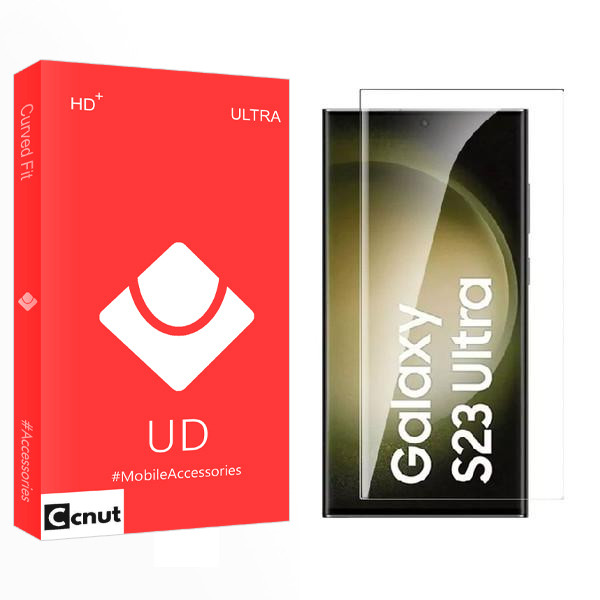 محافظ صفحه نمایش کوکونات مدل HD+ uvمناسب برای گوشی موبایل Galaxy S23 Ultra