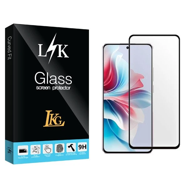 محافظ صفحه نمایش شیشه ای ال کا جی مدل LKK مناسب برای گوشی موبایل اوپو Reno 11F