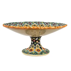 شیرینی خوری میناکاری مدل پایه دار کد SH25