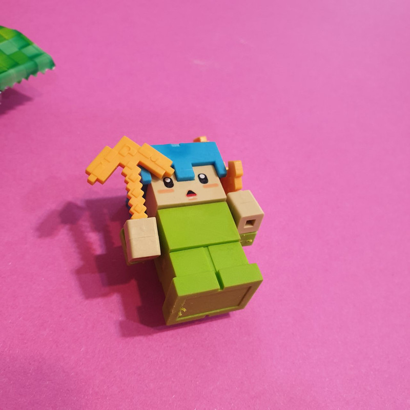 پاک کن مدل فانتزی طرح ماینکرفت شانسی کد 981031 مجموعه 2 عددی