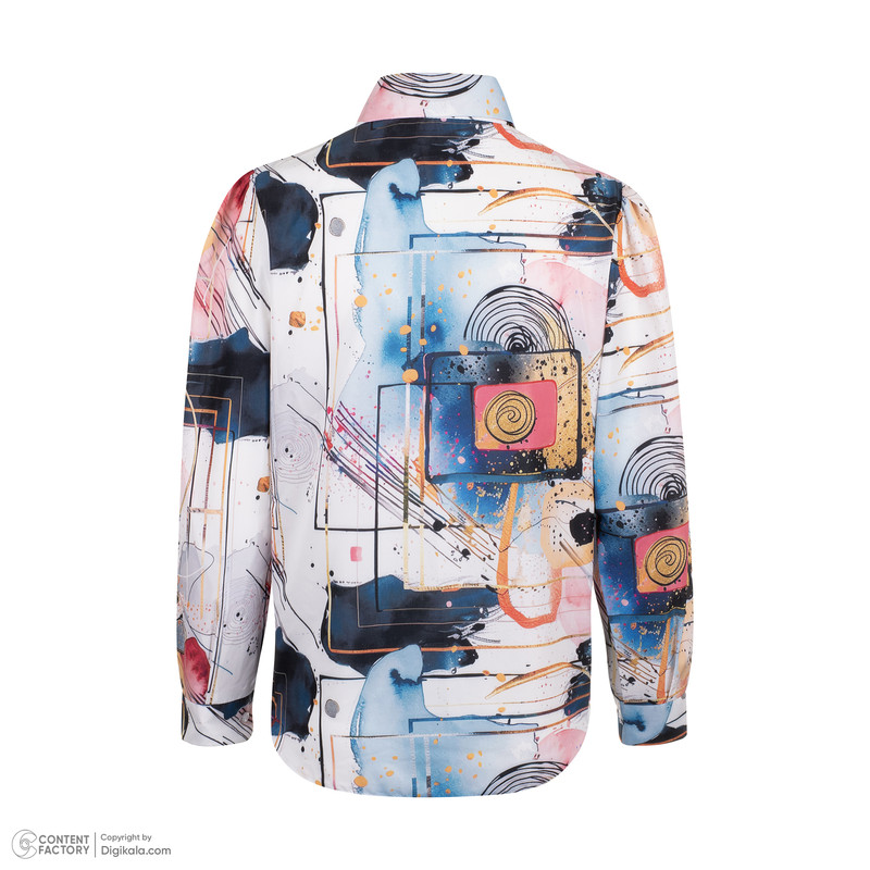 شومیز آستین بلند زنانه مدل آسمان کد blbb101