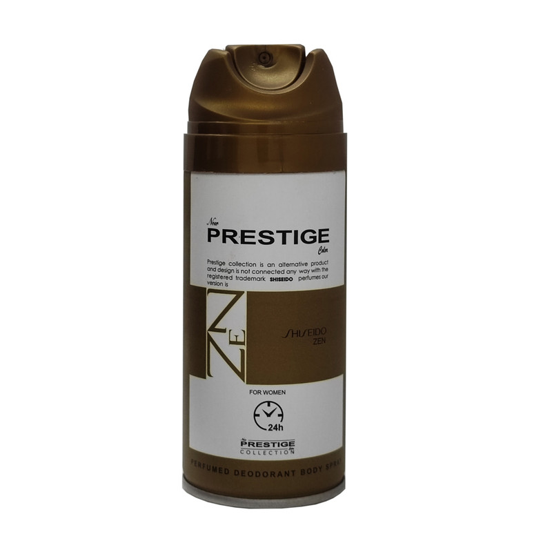 اسپری خوشبو کننده بدن زنانه نیو پرستیژ کالر مدل Sheseido Zen حجم 150 میلی لیتر