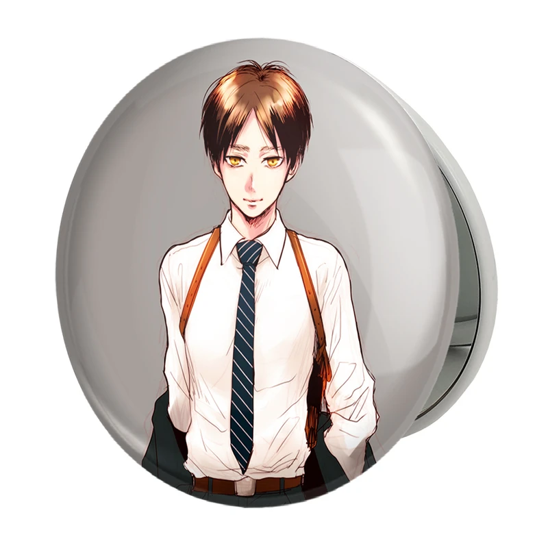 آینه جیبی خندالو طرح ارن یگر انیمه اتک آن تایتان Attack on Titan مدل تاشو کد 18621