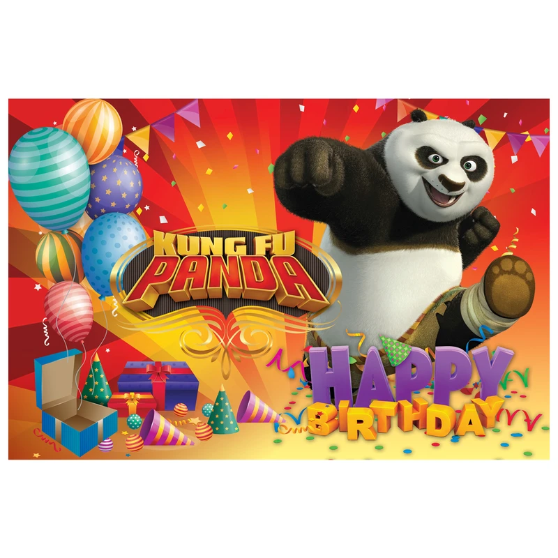 بنر تم تولد طرح پاندای کونگ فو کار کد 1061