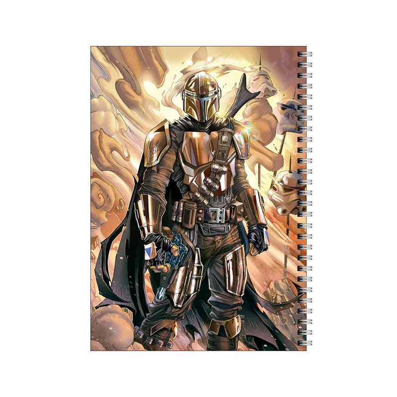 دفتر مشق 80 برگ بامبیلیپ طرح سریال ماندالورین کد 0029002