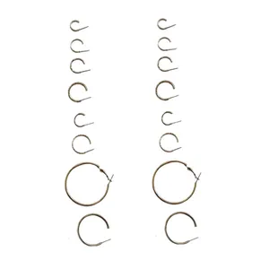 گوشواره زنانه اچ اند ام مدل SS 0141 مجموعه 8 عددی