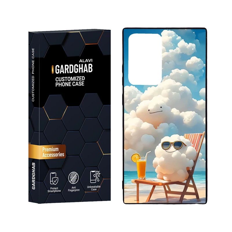 کاور گارد قاب علوی مدل Glass مناسب برای گوشی موبایل سامسونگ Galaxy Note 20 Ultra