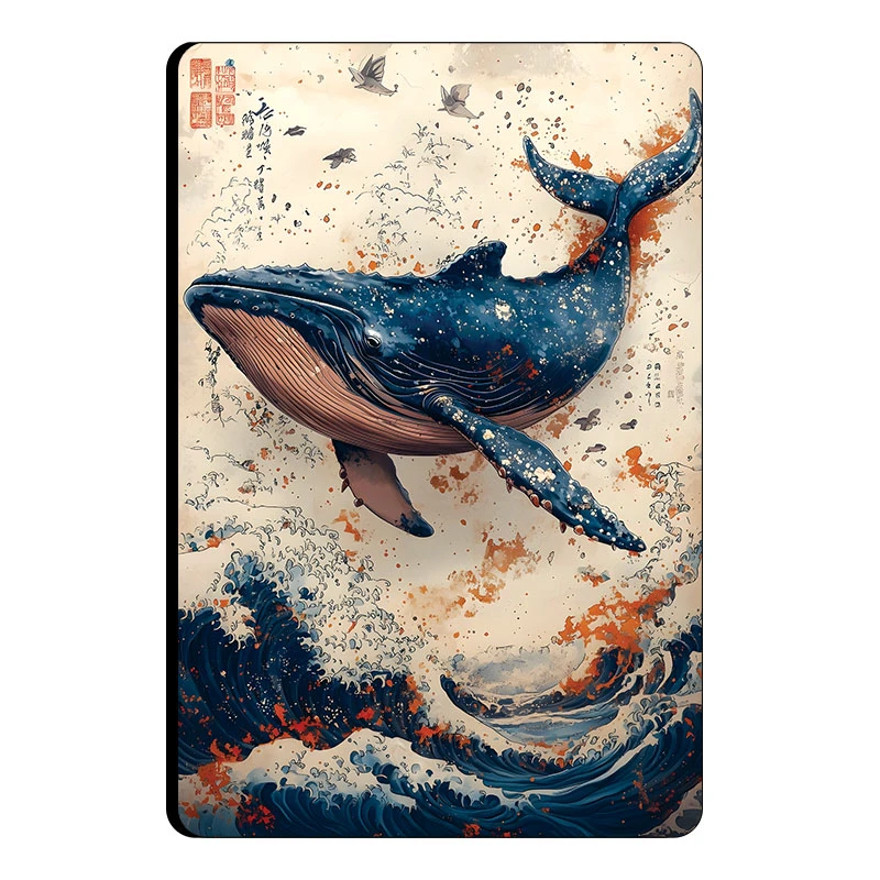 تابلو شاسی طرح نهنگ کد 1012