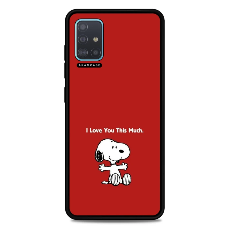 کاور آکام مدل AMC-WSGA51-SNOOPY-27 مناسب برای گوشی موبایل سامسونگ Galaxy A51