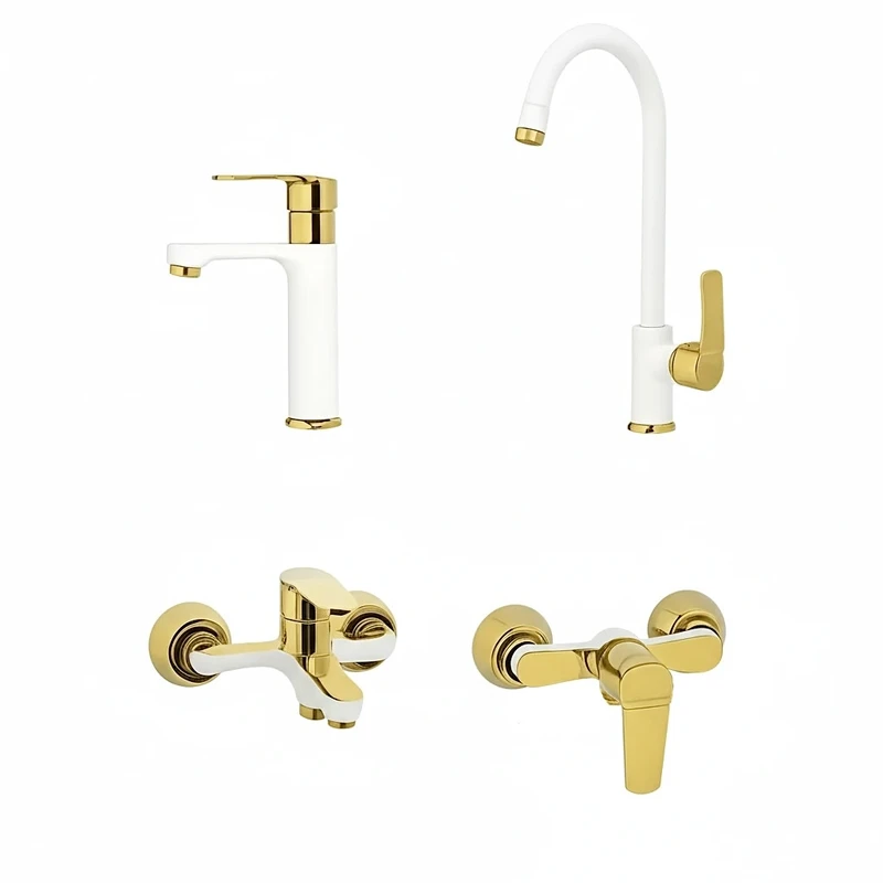 ست شیرآلات مدل ایتالیا مجموعه 4 عددی