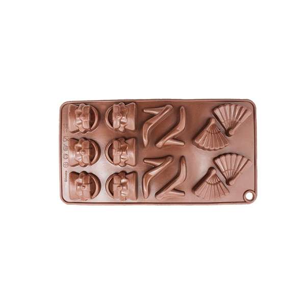 قالب شکلات طرح صدفی کد 5200