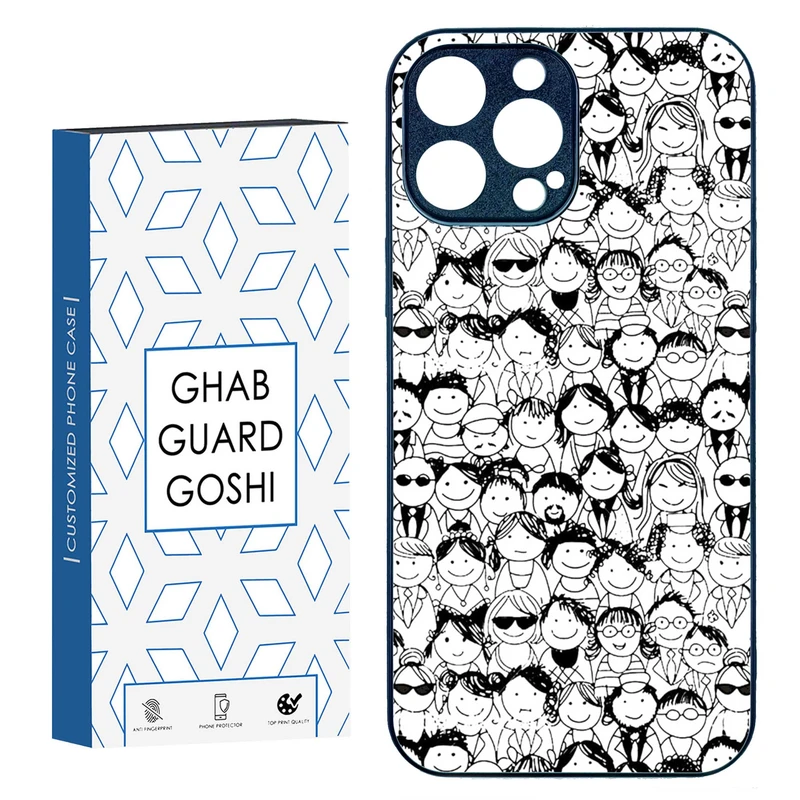 کاور قاب گارد گوشی طرح آدمک کد TPU-076 مناسب برای گوشی موبایل اپل IPHONE 15 PRO MAX