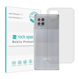 Rock space HyGEL model transparent phone back protector suitable for Samsung Galaxy M42 5G mobile phone