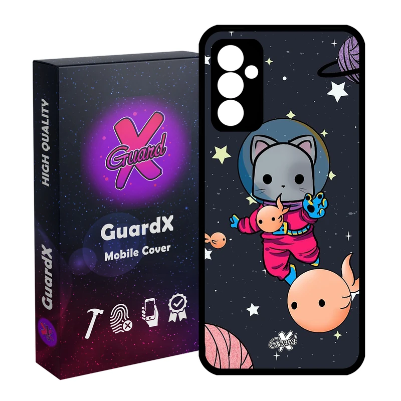 کاور گارد ایکس طرح Cat مدل Glass10044 مناسب برای گوشی موبایل سامسونگ Galaxy A15 4G / A15 5G