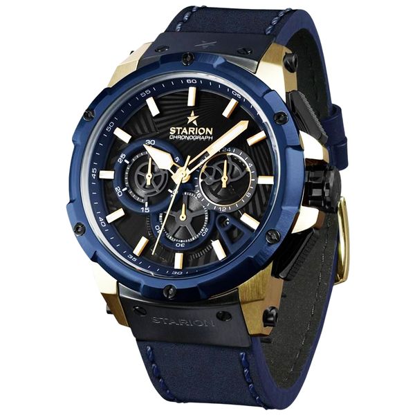 ساعت مچی عقربه‌ای کوارتز مردانه استاریون مدل کرنوگراف رفرنس B727-C1