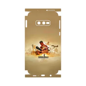 MAHOOT Serious Sam Game Series-FullSkin Cover Sticker for Samsung Galaxy S10e