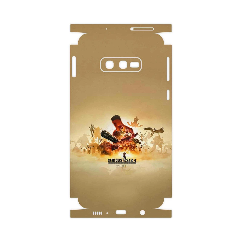 برچسب پوششی ماهوت مدل Serious Sam Game Series-FullSkin مناسب برای گوشی موبایل سامسونگ Galaxy S10e