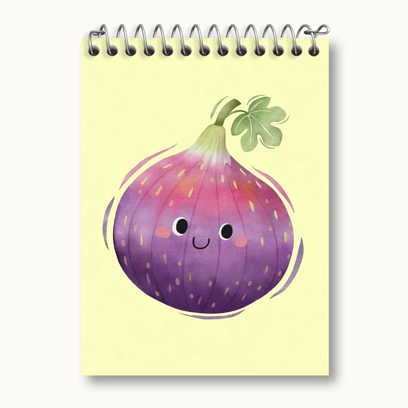 دفتر یادداشت 50 برگ خندالو مدل انجیر کد 28414