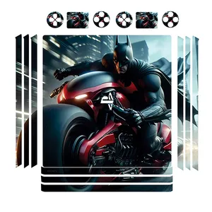 برچسب پلی استیشن ۴ پرو مدل Batman 05 مجموعه 16 عددی