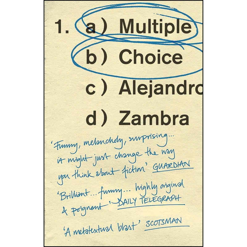 کتاب Multiple Choice اثر Alejandro Zambra and Megan McDowell انتشارات Granta Books