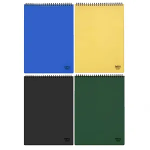 دفتر کلاسوری ۱۰۰ برگ پاپکو مدل ۶۲۶ به همراه خودکار بسته ۱۶ عددی